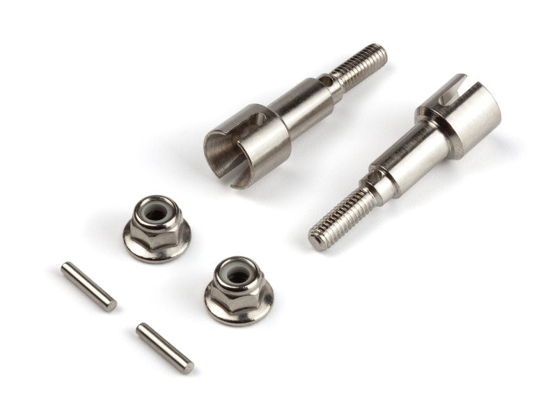 BlackZon Metal Rear Axles (2pcs)  540069 (ONLINE ORDER ONLY)