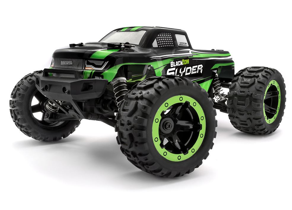 BlackZon Slyder 1/16th RTR 4WD Electric Monster Truck RTR Green (ONLINE ORDER ONLY)
