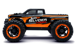 BlackZon Slyder MT Turbo 1/16 4WD 2S Brushless Monster Truck - Orange 540210 (ONLINE ORDER ONLY)