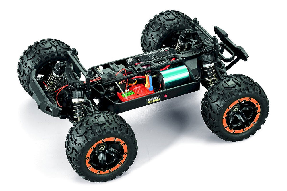BlackZon Slyder MT Turbo 1/16 4WD 2S Brushless Monster Truck - Orange 540210 (ONLINE ORDER ONLY)