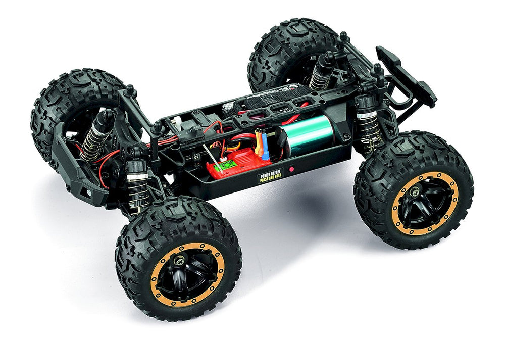 BlackZon Slyder MT Turbo 1/16 4WD 2S Brushless Monster Truck - Gold 540212 (ONLINE ORDER ONLY)