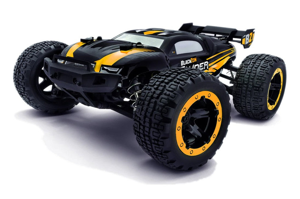 BlackZon Slyder ST Turbo 1/16 4WD RTR 2S Brushless Stadium Truck - Yellow 540219 (ONLINE ORDER ONLY)