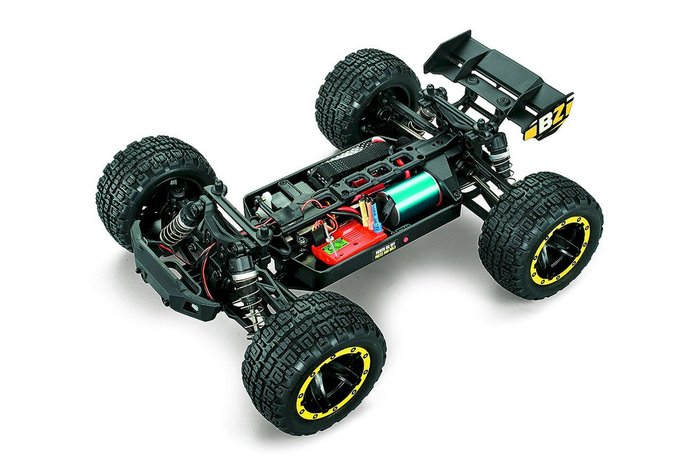 BlackZon Slyder ST Turbo 1/16 4WD RTR 2S Brushless Stadium Truck - Yellow 540219 (ONLINE ORDER ONLY)