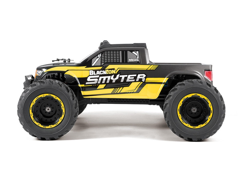 BlackZon Smyter MT 1/12 4WD Electric Monster Truck - Yellow, RTR 540225 (ONLINE ORDER ONLY)