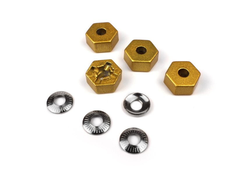 BlackZon Metal 12mm Hex Hub Set  540243 (ONLINE ORDER ONLY)