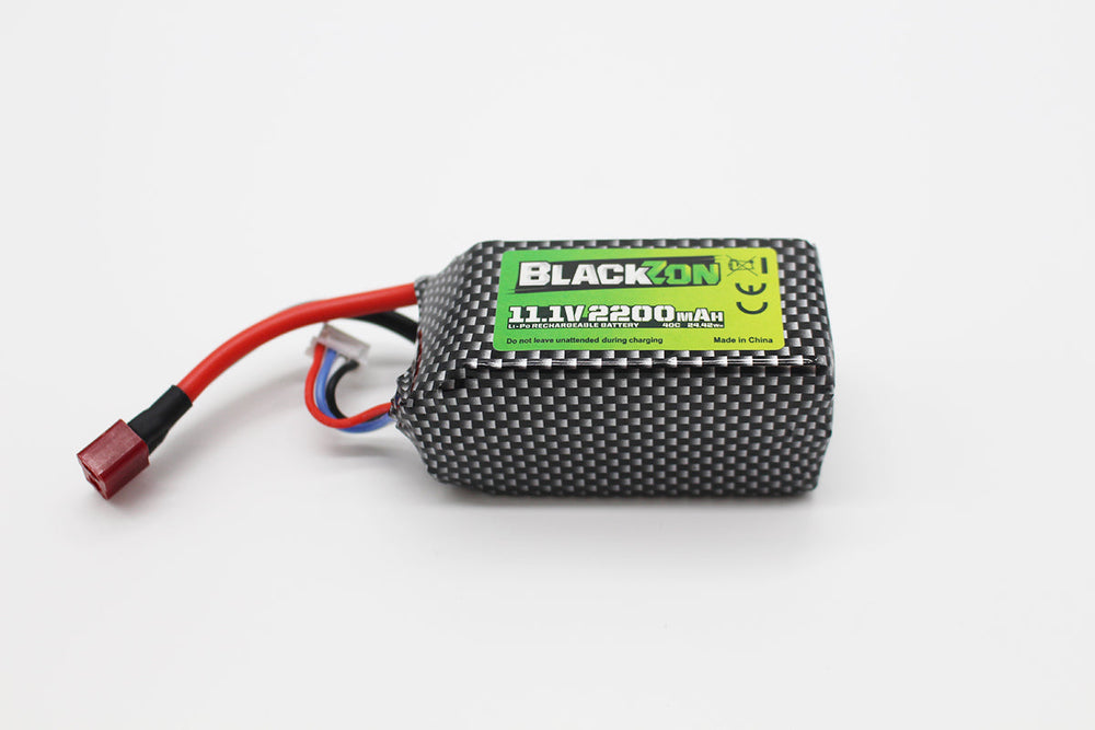 BlackZon Battery Pack (LiPo 11.1V, 1800mAh), w/T-Plug 540248 (ONLINE ORDER ONLY)