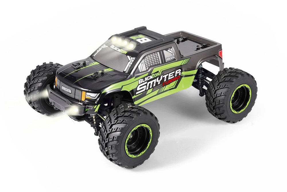 BlackZon Smyter MT Turbo 1/12 4WD RTR 3S Brushless Monster Truck - Green 540251 (ONLINE ORDER ONLY)
