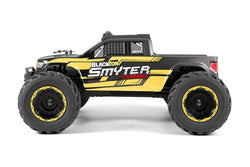 BlackZon Smyter MT Turbo 1/12 4WD RTR 3S Brushless Monster Truck - Yellow 540253 (ONLINE ORDER ONLY)