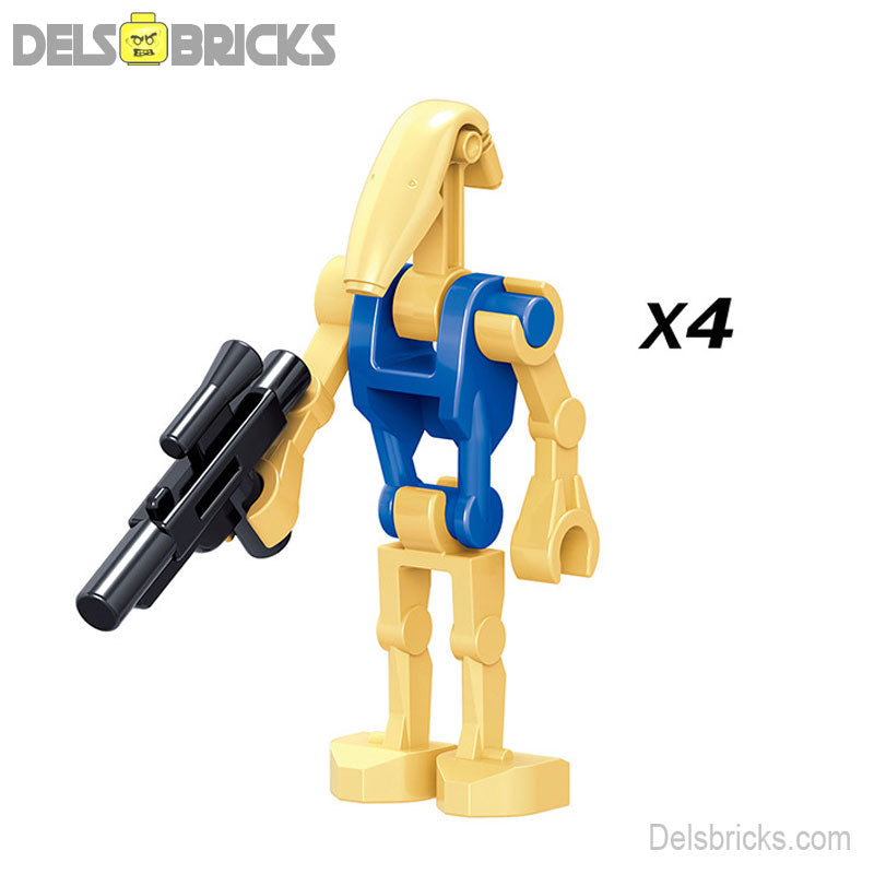 Pilot Battle Droids Star wars Lego Minifigures Custom Toys (ONLINE ORDER ONLY)