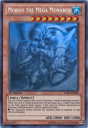 Mobius the Mega Monarch [LVAL-EN040] Ghost Rare (ONLINE ORDER ONLY)