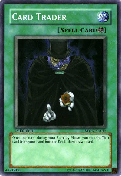 Card Trader [STON-EN046] Super Rare (ONLINE ORDER ONLY)