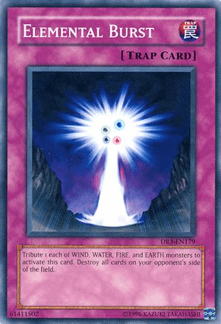 Elemental Burst [DR3-EN179] Common (ONLINE ORDER ONLY)