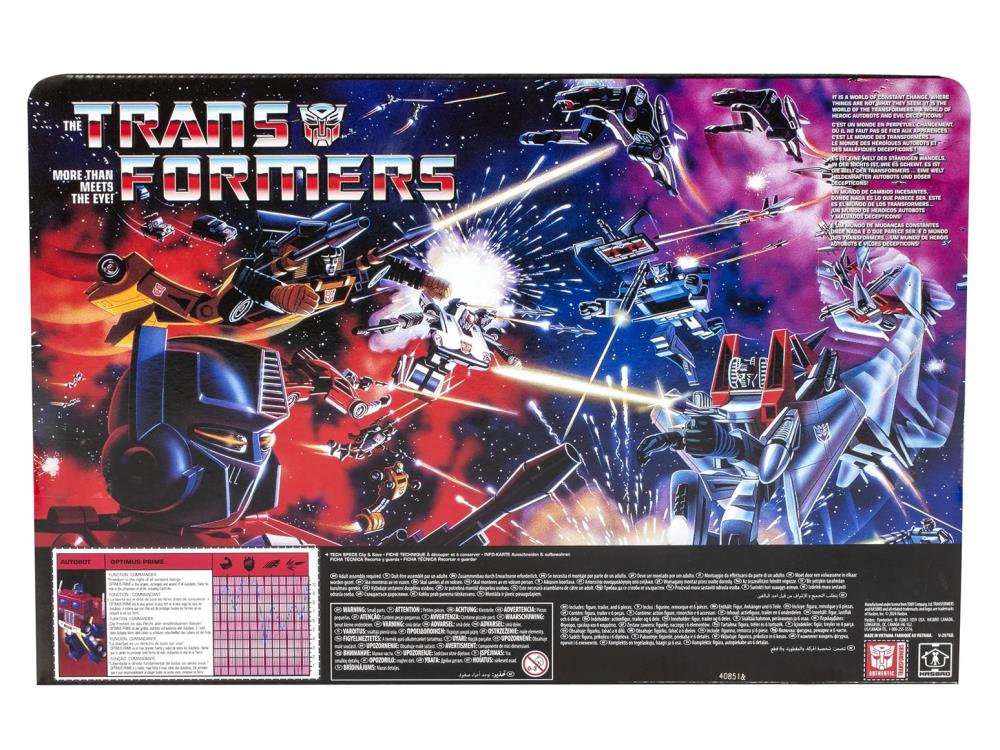 Transformers 40th Anniversary Optimus Prime (Retro G1) Action Figure (ONLINE ORDER ONLY)