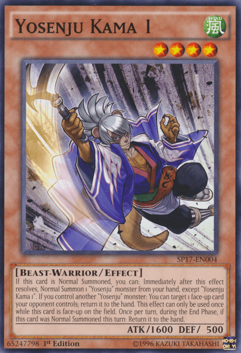 Yosenju Kama 1 [SP17-EN004] Common (ONLINE ORDER ONLY)