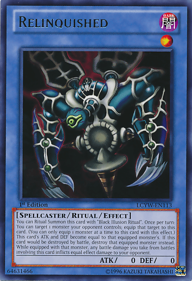 Relinquished [LCYW-EN113] Rare (ONLINE ORDER ONLY)