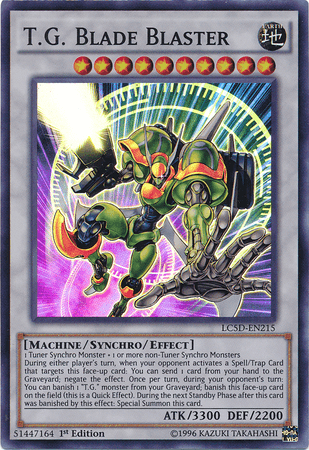T.G. Blade Blaster [LC5D-EN215] Super Rare (ONLINE ORDER ONLY)