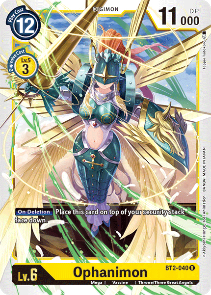 Ophanimon [BT2-040] [Release Special Booster Ver.1.5] (ONLINE ORDER ONLY)
