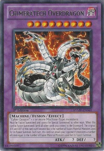 Chimeratech Overdragon [RYMP-EN061] Rare (ONLINE ORDER ONLY)