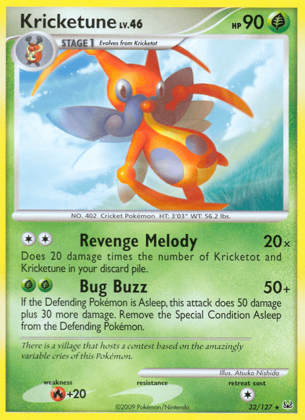 Kricketune (32/127) [Platinum: Base Set] (Online Only)