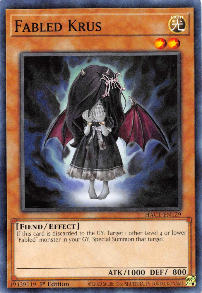 Fabled Krus [HAC1-EN129] Common (ONLINE ORDER ONLY)