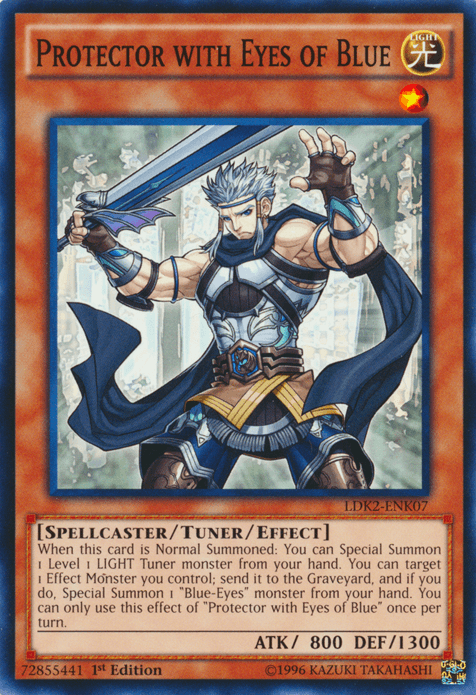 Protector with Eyes of Blue [LDK2-ENK07] Common (ONLINE ORDER ONLY)
