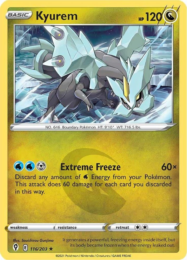 Kyurem (116/203) [Sword & Shield: Evolving Skies] (Online Only)