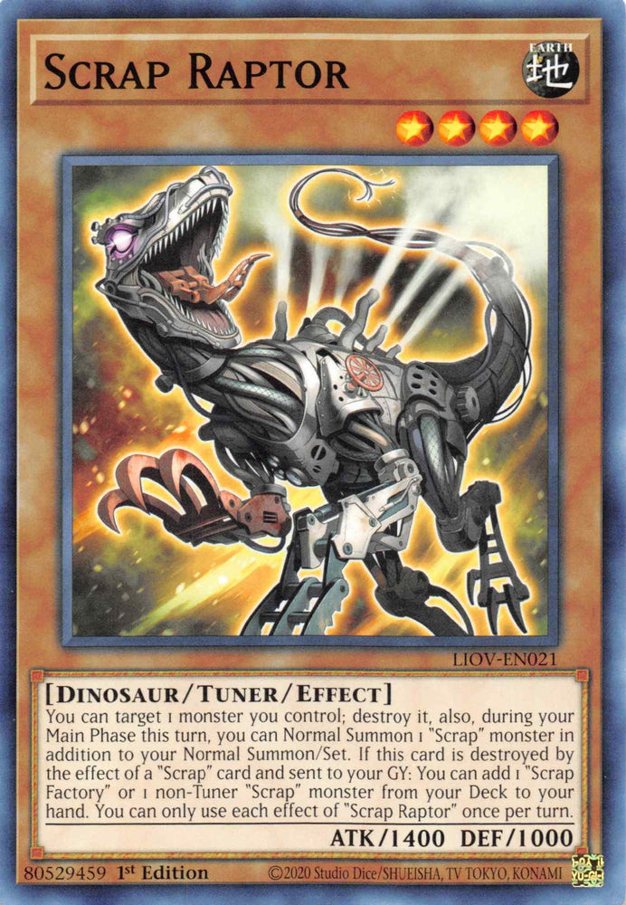 Scrap Raptor [LIOV-EN021] Common (ONLINE ORDER ONLY)