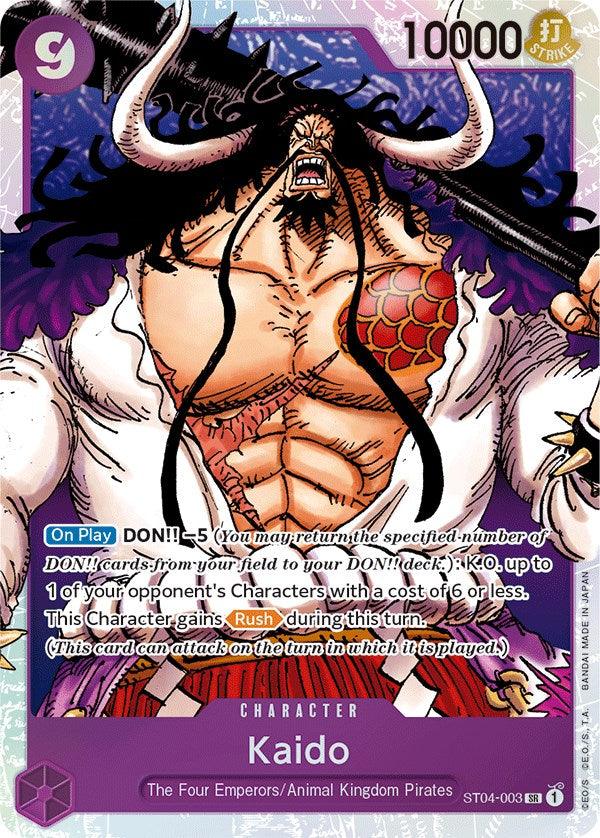 Kaido (003) [Starter Deck: Animal Kingdom Pirates] (ONLINE ORDER ONLY)