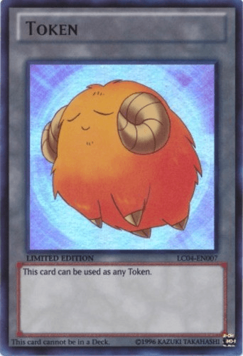 Yellow Sheep Token [LC04-EN007] Ultra Rare (ONLINE ORDER ONLY)