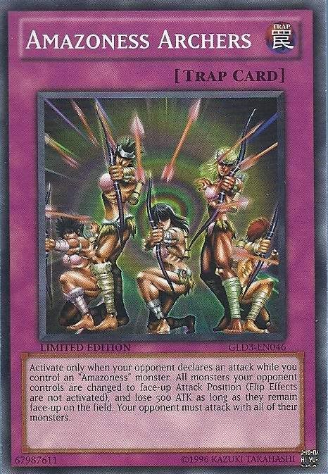 Amazoness Archers [GLD3-EN046] Common (ONLINE ORDER ONLY)