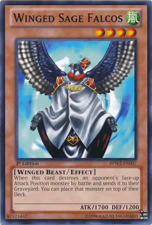 Winged Sage Falcos [BPW2-EN007] Common (ONLINE ORDER ONLY)