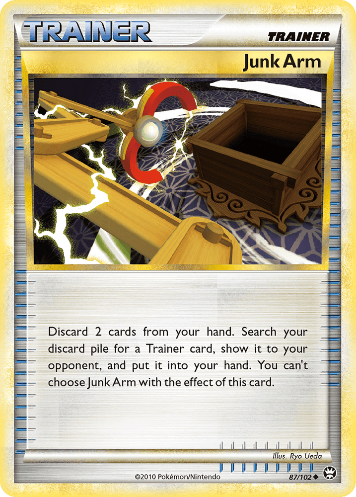 Junk Arm (87/102) [HeartGold & SoulSilver: Triumphant] (Online Only)