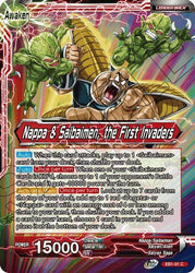 Nappa // Nappa & Saibaimen, the First Invaders (EB1-01) [Battle Evolution Booster] (ONLINE ORDER ONLY)