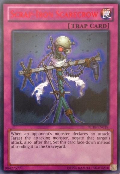 Scrap-Iron Scarecrow (Green) [DL18-EN018] Rare (ONLINE ORDER ONLY)