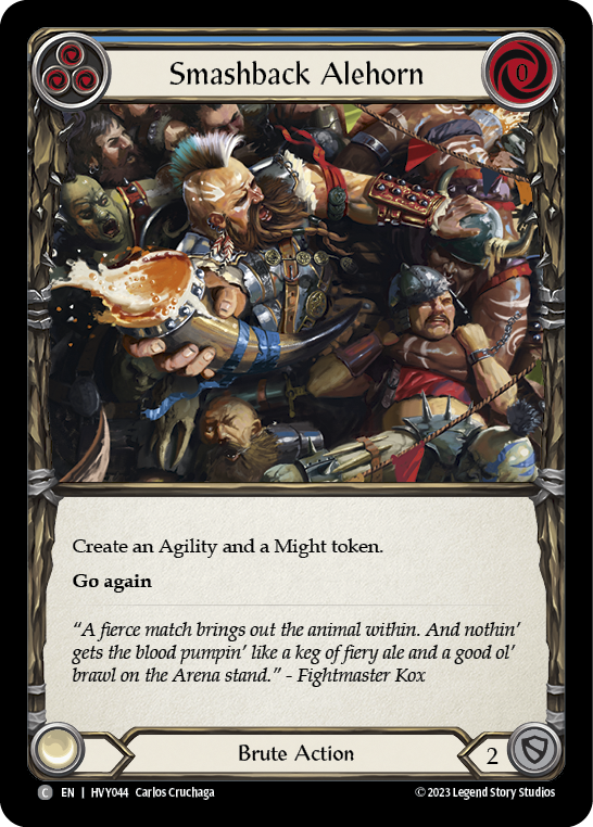Smashback Alehorn [HVY044] (Heavy Hitters)  Rainbow Foil