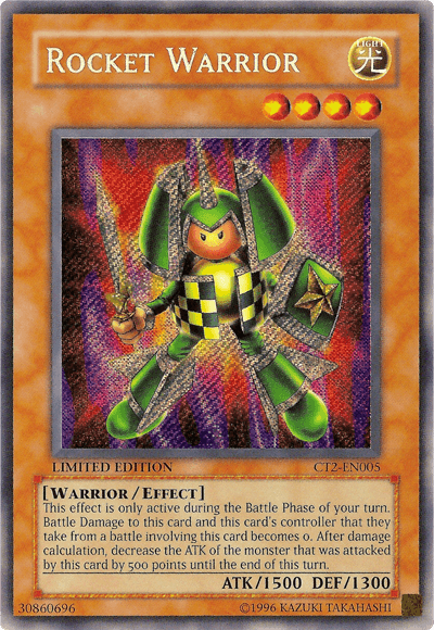 Rocket Warrior [CT2-EN005] Secret Rare (ONLINE ORDER ONLY)