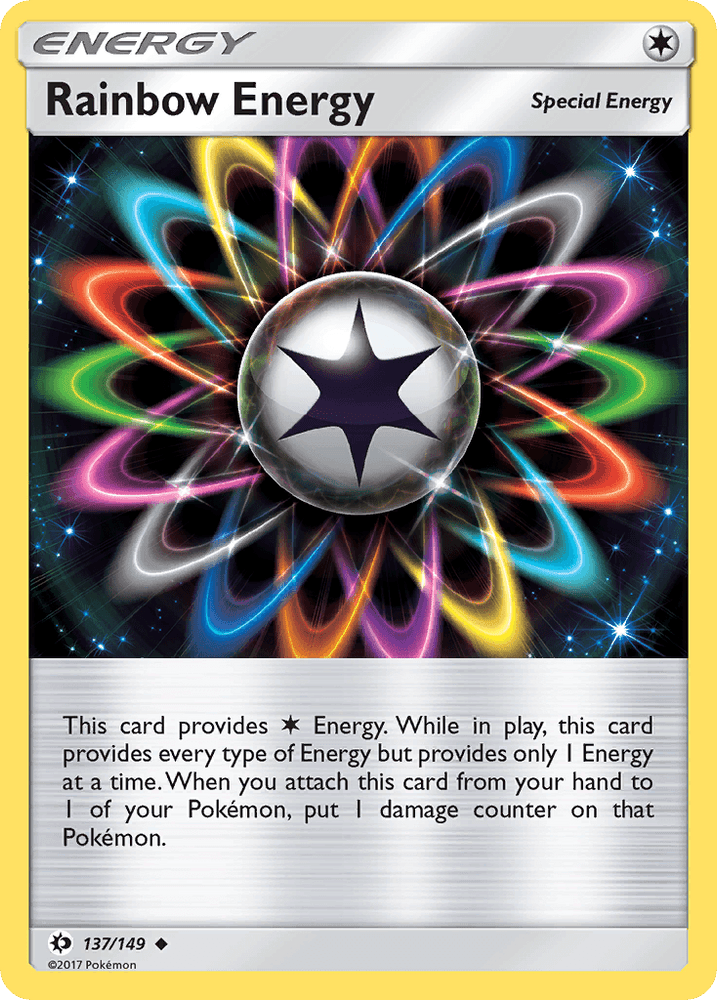 Rainbow Energy (137/149) [Sun & Moon: Base Set] (Online Only)