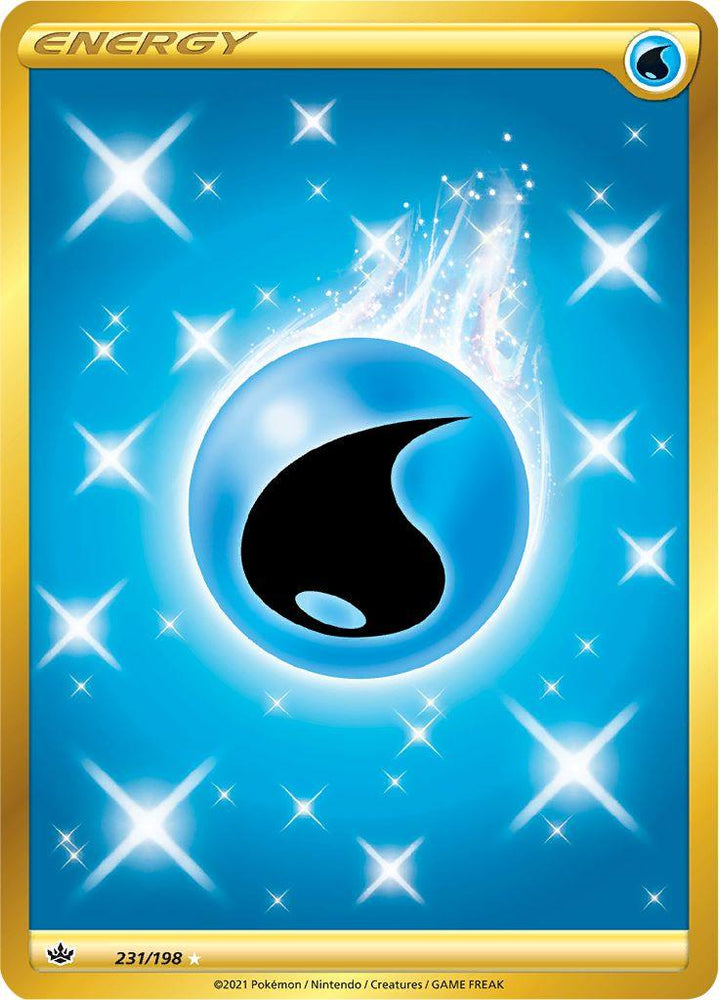 Water Energy (231/198) [Sword & Shield: Chilling Reign] (Online Only)