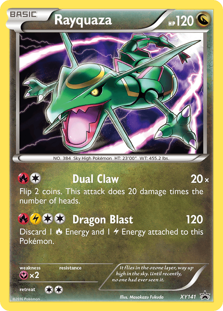 Rayquaza (XY141) [XY: Black Star Promos] (Online Only)