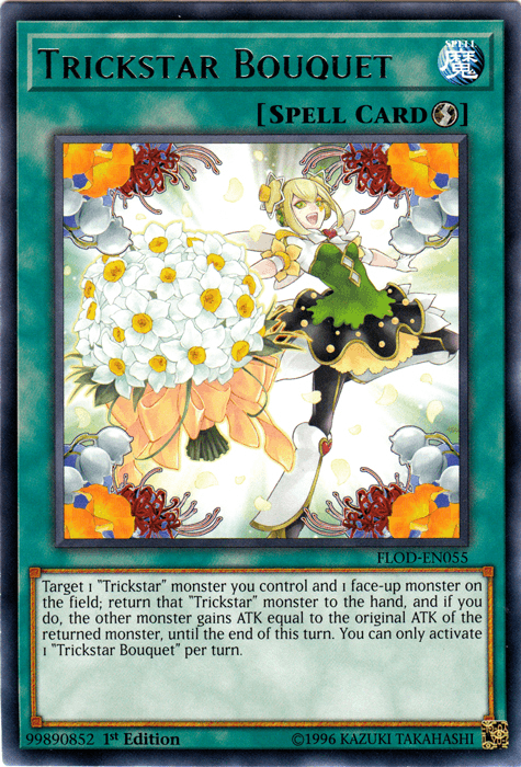 Trickstar Bouquet [FLOD-EN055] Rare (ONLINE ORDER ONLY)