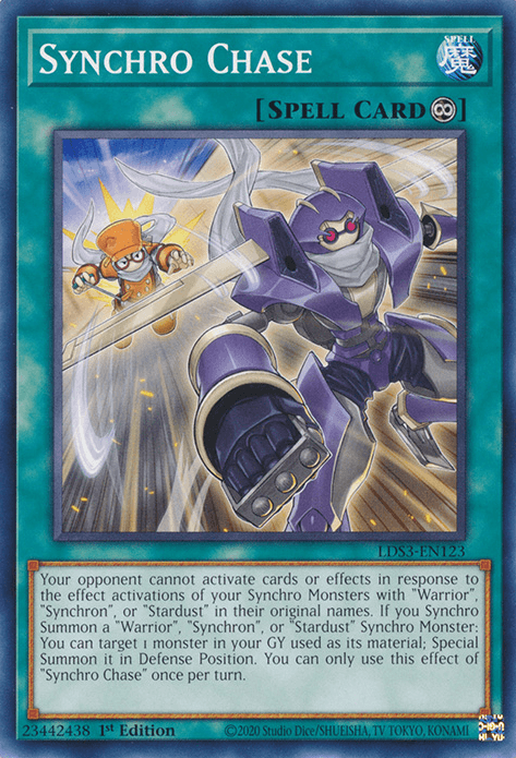Synchro Chase [LDS3-EN123] Common (ONLINE ORDER ONLY)