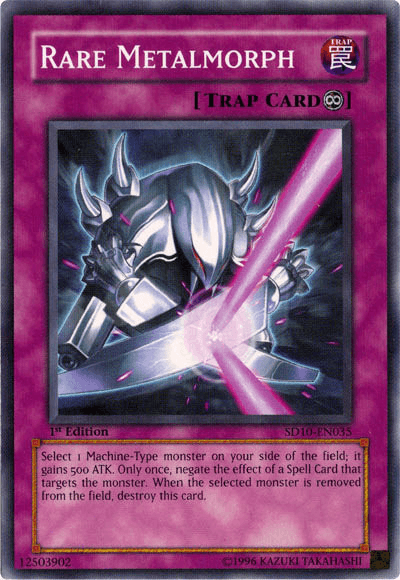 Rare Metalmorph [SD10-EN035] Common (ONLINE ORDER ONLY)