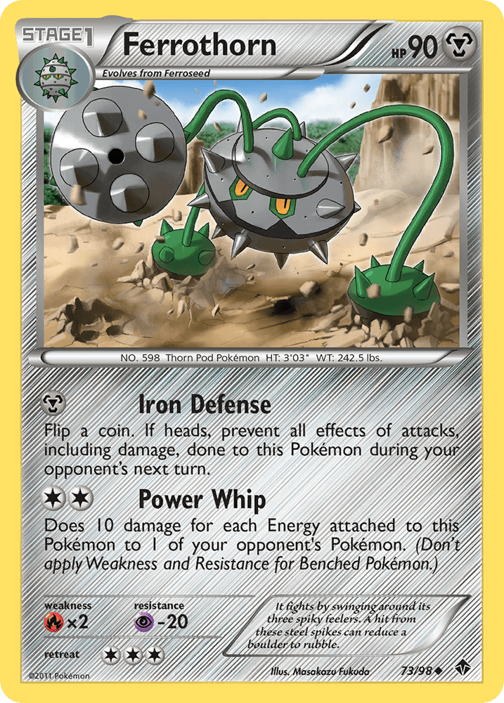 Ferrothorn (73/98) [Black & White: Emerging Powers] (Online Only)