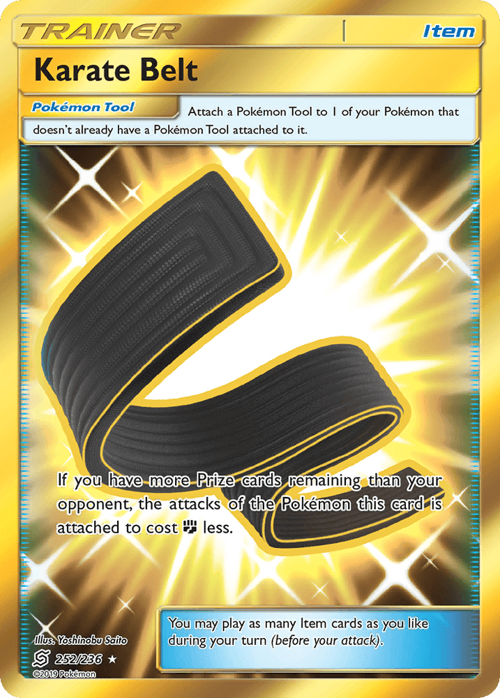Karate Belt (252/236) [Sun & Moon: Unified Minds] (Online Only)