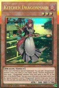 Kitchen Dragonmaid [MAGO-EN022] Gold Rare (ONLINE ORDER ONLY)