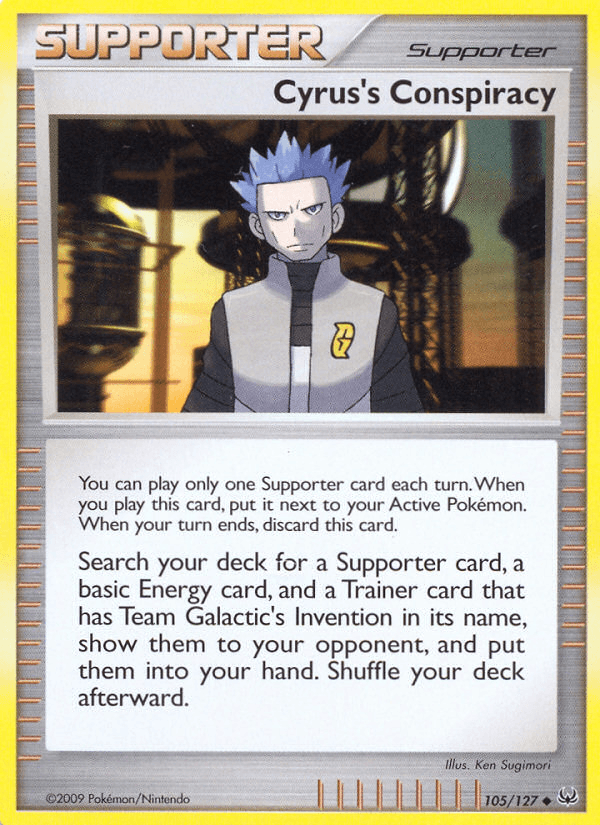 Cyrus's Conspiracy (105/127) [Platinum: Base Set] (Online Only)