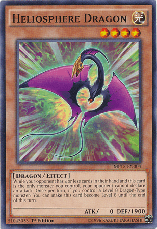 Heliosphere Dragon [MP15-EN004] Common (ONLINE ORDER ONLY)