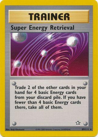 Super Energy Retrieval (89/111) [Neo Genesis Unlimited] (Online Only)