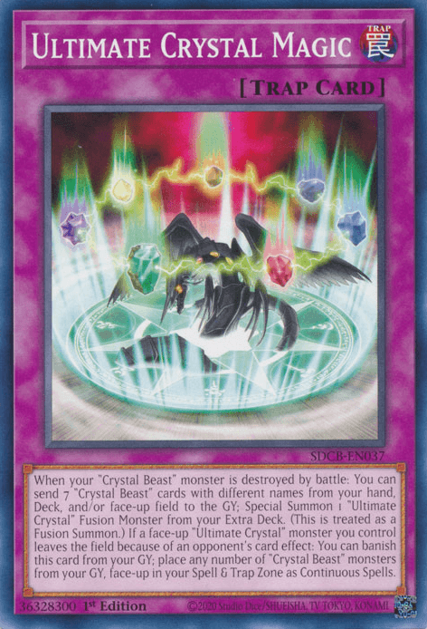 Ultimate Crystal Magic [SDCB-EN037] Common (ONLINE ORDER ONLY)