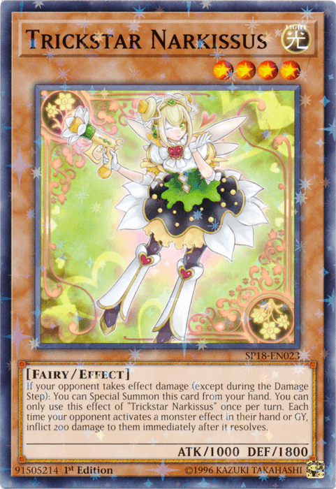 Trickstar Narkissus [SP18-EN023] Starfoil Rare (ONLINE ORDER ONLY)